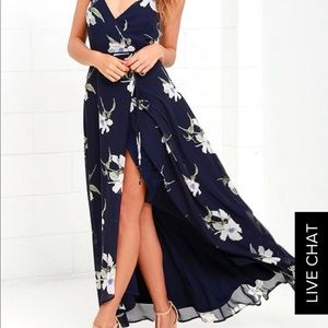 BNWT LULUS MAXI DRESS